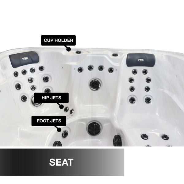 Alberta GL 6-Person 55-Jet Hot Tub