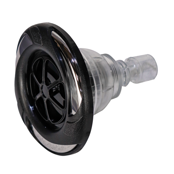 5 inch Massage Moon Jet - Black Ice