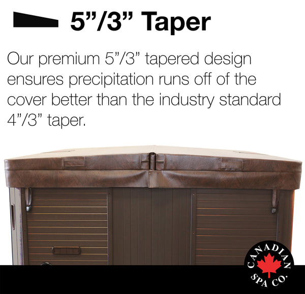 OEM Spa Cover - Halifax/Kelowna - Black