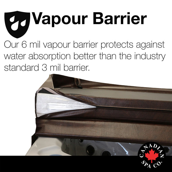 OEM Spa Cover - Halifax/Kelowna - Black